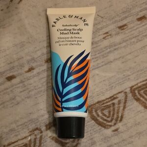 Fable & Mane Cooling Scalp Mud Mask - Blue and Orange